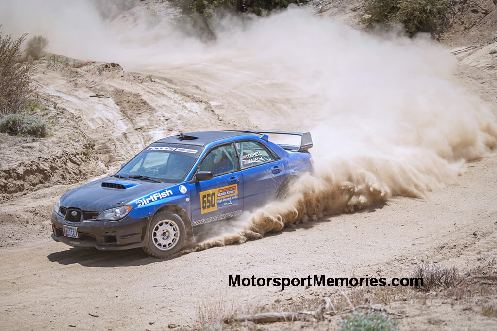 California Rally Series 2019 Rally Championship blasts off with the High Desert Trails Performance Rally